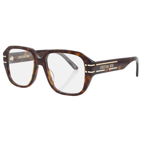 Lunettes DiorSignatureO S31 carrées en marron – Dior Eyewear